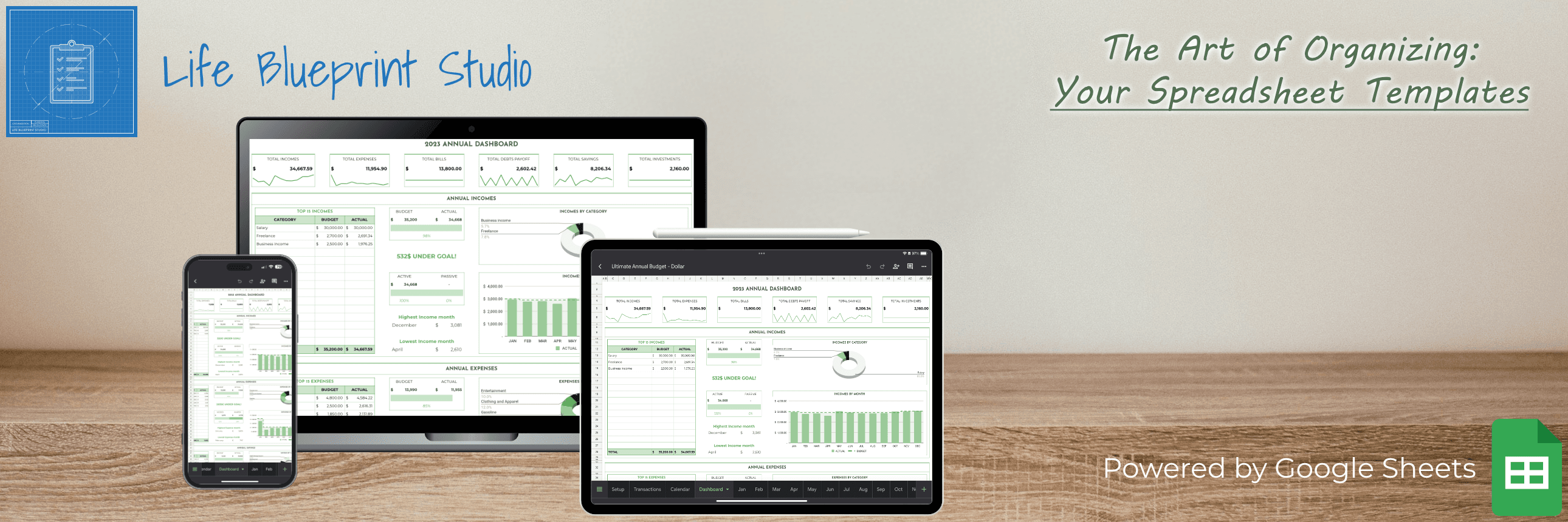 Life Blueprint Studio banner